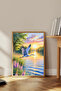 One Piece Wooden Framed Painting Tk3212 - 2