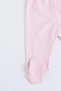 Baby Girl 100% Cotton Floral Embroidered 3-Piece Bodysuit Set with Hat and Gloves - 2