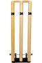 Spring Cricket Stumps Set Multi Color Durable Practice Training Wicket Set