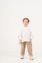 Baby Boy & Child Long Sleeve Stylish Shirt and Pants Set - 4