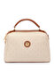 Beige Print Women's Handbag - S26Y1Pr09182-S7G