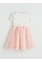 Ermus Global and Ekru Crew Neck Girls' Tutu Dress - 5