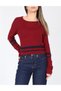 Blouse, Burgundy
