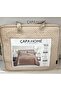 New Generation Nubuck Summer - Winter Modern Luxury Bedspread, Pollen, Anchor, Double Size, Cappicino - 3