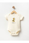 100% Cotton Baby Bodysuit - Dino Smile - Baby Bodysuit Badi - Written Bodysuit