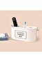 Organizer Basket with Bath Compartment - White - 4 Lt - 2