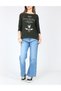 Blouse, green/black