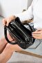 5-Compartment Quality Soft Leather Multi-Compartment Hand Shoulder Crossbody Bag Width 28 Length 19 cm