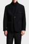 Lightweight Padded Regular Fit Double Breasted Collar Blazer Jacket Men's Jacket Em003835 Af18502 Uc00
