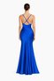 Women’s Satin Evening Maxi Dress - 2
