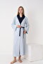 Plus Size Maternity Dressing Gown Set Beige Blue Gray XL XXL 3XL 4XL - 5