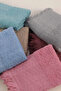 Set of 6 Fringed Hand Towels - 50X90 cm - 100% Cotton - Soft & Stylish Design - High Absorbency - 3