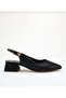 Low-Heeled Open-Back 3 cm Heel Women's Shoes Suitable for Daily and Evening Use - 2
