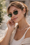Prime Cateye Metal Women's Sunglasses