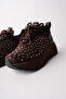 Ljn-604 Thick Sole Stone-Laced Sports Shoes - 2