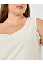 Plus Size Solid Sleeveless Top - 3