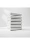Hotel Towel 50X90 Double Layer 6-Piece 250 Gr. |   Plain White Hotel-Spa-Bathroom - 2