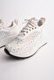 Ljn-604 Thick Sole Stone-Laced Sports Shoes - 2