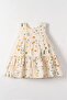 Sunflower Dress for Ages 01-04 - Cream - 2