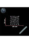 Star 25X25Cm Kelbek Glass Pattern Coating Car-Auto-Motorcycle-Helmet Hologram Optional Sticker - 2