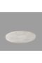 Set of 4 white onyx coaster, 10x1cm dia - 2
