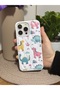 Dinosaur pattern premium inflatable quilted phone case compatible with iphone 15 pro max - 2