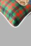 Cushion Cover 45X45 cm Teddy Bear Patterned – Babyface Fabric with White Piping and Hidden Zipper - 4