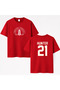 Heated Rivalry Scoot Hunter 21 Design Text Double-Sided Printed Unisex White T-Shirt T-Shirt