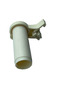 Folded Curtain Cream Hexagonal Spindle Rope Tube Reel Left - 3