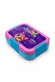 Kids Purple Pink Cat Patterned Stainless Steel Lunch Box 39245 - 2