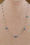100% Steel Necklace - Dorica Chain with Multiple Evil Eye Beads, Non-Tarnishable Stainless Steel Necklace for Daily Use - 5
