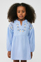 Girl Blue Dress - 2