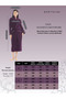Gaia Şalyaka Women's Bathrobe - Plum 100% Cotton - 3