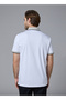 The Windward White Cotton Polo Comfort Fit - 7