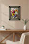 إطار صور منسوج مقاس 15×21 سم - 3 خيارات لأنماط مختلفة - إطار زخرفي مقاس 19.5×25 سم - 6