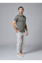 The Seacliff Olive Cotton Zipper Polo Comfort Fit - 6