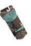 Leonardo Qtr Merino Wool Cushioned Cycling/Hiking Socks 2 Pack Purple/Blue - 2