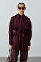 Cape Shirt Plum - 8