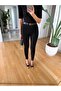 High Waist Leggings - Black - 3