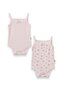 Baby 2-Piece Strap Bodysuit 100% Organic Cotton - Baby and Newborn Series -Csym31121