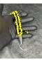 99' Yellow Special Design Evil Eye Beaded High-End Prayer Beads - 4
