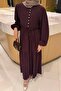 Rochie Tesettür Biritli Prune - 3