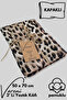 Bohemian Cotton Piece Leopard Printed Pillowcase 2 Pieces 50 X 70 cm with Cover Pillowcase