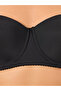 Solid Strapless Padded Wired Bandeau Bra - 2