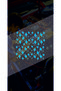 Mixed Starry 25X25Cm Pattern Coating Car-Auto-Motorcycle-Helmet Hologram Optional Sticker