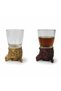 Luxury Cast Iron Wolf Design 2-Piece Zodiac Shot Glass Set Collectible Liquor Glass 50 ml - 4