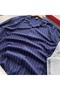 Crepe Fabric Striped Shirt and Baggy Pants Set - 2