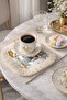 Winter Garden Snow View Fringed Presentation Napkin - Natural Rustic White Gray Beige Coaster Tissue - 6