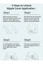 غطاء حلمة سيليكون، 10 سم - 5