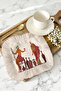 Ancient Greek Art Fringed Presentation Napkin-Classic Retro Wine-Themed Beige Burgundy Coaster Tissue - 2
